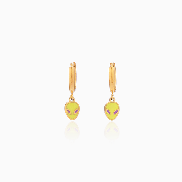 Pendientes Ovni Gold