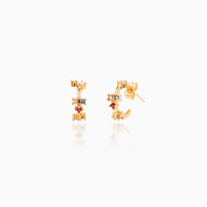 Pendientes Atria Gold