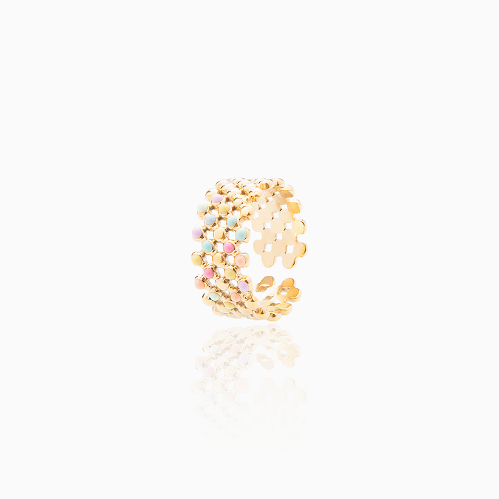 Anillo Malena Candy Gold